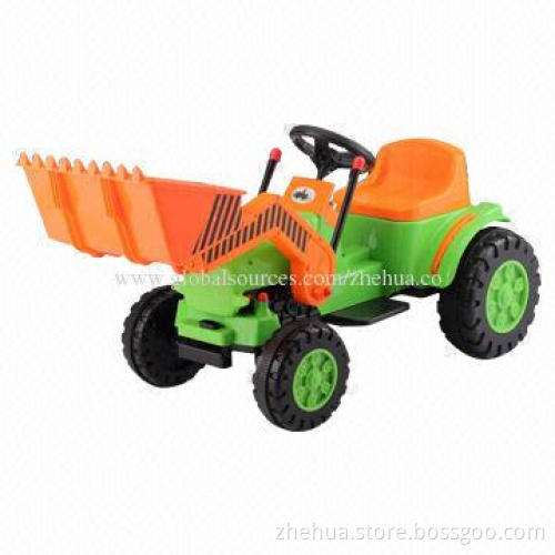Kids' Electric Ride-on Bulldozer with Beautiful Design and High-quality, 6V/15W Motor